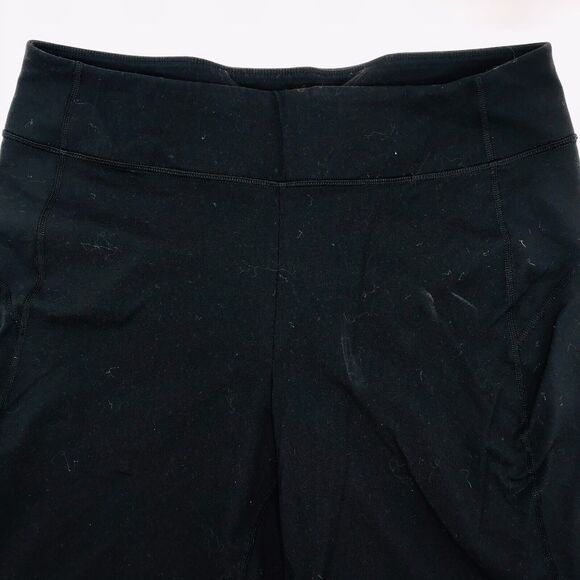 Duluth Trading Co Casual Leggings Side Zip Pocket Nylon Blend Black Women L x 29 - Picture 2 of 6